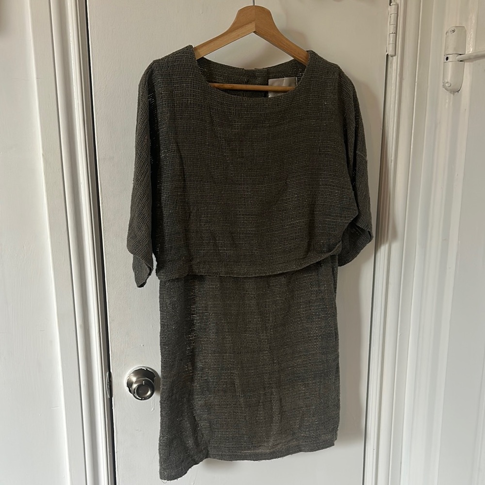 No. 6 store grey gauzy dress